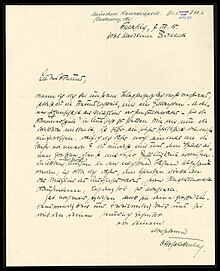 Brief von Otto Falckenberg an Josef Ruederer vom 08.07.1915