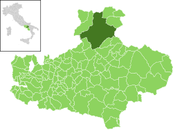 Ariano Irpino within the Province of Avellino