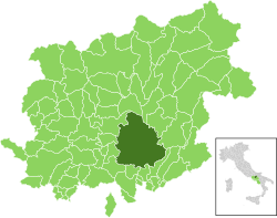 Benevento within the Province of Benevento