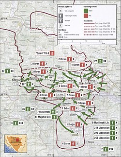 Hadműveletek az Ozren-hegységben 1995 szeptember-október.