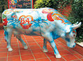 Vaca Fileteada en el CowParade de Buenos Aires, 2006