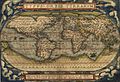 Image 46World map Theatrum Orbis Terrarum by Ortelius (1570) (from History of cartography)