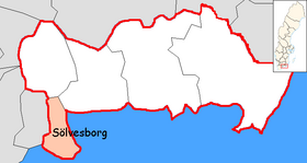 Localisation de Sölvesborg