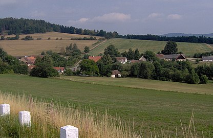 Le hameau d'Útěšov.