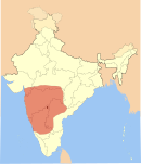 Extent of the Western Chalukya Empire (circa 1100)