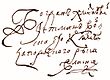 Signature de