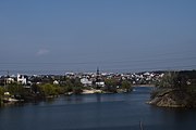 Kriukivshchyna, view from the river.