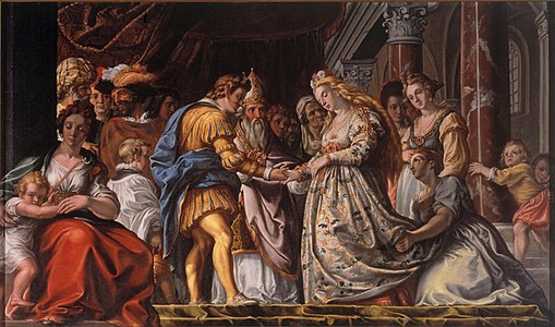 Promessa di matrimonio, circa 1620, Statens Museum for Kunst, Copenaghen