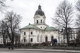 Adolf Fredriks kyrka i februari 2014