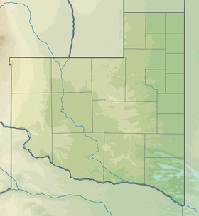 Voir sur la carte topographique de La Pampa