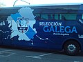 Autobús da selección galega.