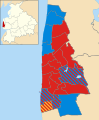 2011 results map