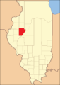 Территория округа с 1825 года и по сей день
