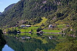 View of the Haugsværsfjorden