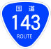 National Route 143 shield