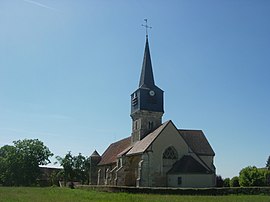 The church in Lignières
