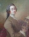 Lorentz Spengler malet i 1751 af C.G. Pilo