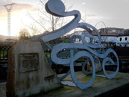 monument voor Vicente Trueba in La Cavada