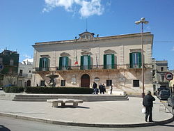 Skyline of Santeramo in Colle