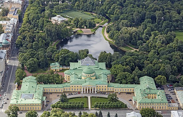 Tauride Palace, aerial view (created and nominated by Godot13)