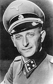 SS-Obersturmbannführer Adolf Eichmann år 1942.