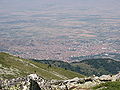 Bitola des de la muntanya Baba