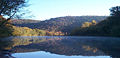 The Buffalo National River, one of many attractions that give the state's nickname The Natural State.