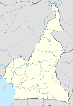 Дуала на карти Камеруна