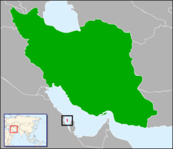نقشهٔ مکان‌نمای Iran و Bahrain