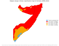 Image 36Somalia map of Köppen climate classification. (from Geography of Somalia)