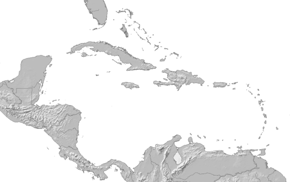 Mappa di localizzazione: America centrale