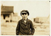 Jongen uit Loray Mill, 1908