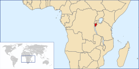 Vendndodhja - Burundi