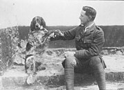 John McCrae en zijn hond Bonneau