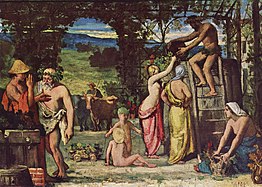 Vendanges par Pierre Puvis de Chavannes (1865)