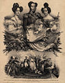 Image 12The frontispiece of the 1826 Portuguese Constitution featuring King-Emperor Pedro IV and his daughter Queen Maria II (from History of Portugal)