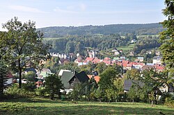 Svoboda nad Úpou z Růženiny cesty