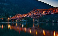 Nelson Bridge in Central Kootenay