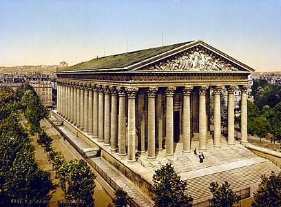 La Madeleine en la 1890-aj jaroj