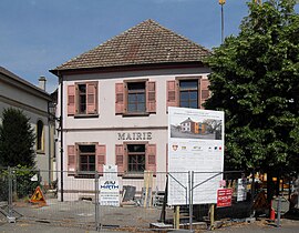 The town hall in Weckolsheim