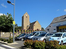 The church in Grandparigny