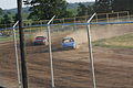 Course de stock-cars au champ de foire.