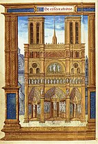 Notre-Dame de Paris ca 1525-1530 (fra et romersk pontifikale).