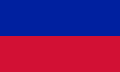 1. varianta vlajky haitské rep. (1807-1844)