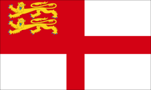 Flag of Sark (bordered).svg