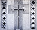 Modern khachkar (1999), St. James Armenian Church in Watertown, MA, USA