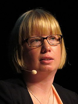 Kristina Ohlsson op de boekenbeurs in Göteborg 2014