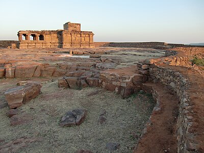 Tempulli në Meguti në fortesën Aihole.