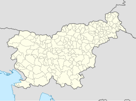 Ostrožno Brdo na mapi Slovenije