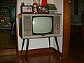台視與日立合作生產的14吋電視機「14T-613」，當時現金售價新台幣4660元。
